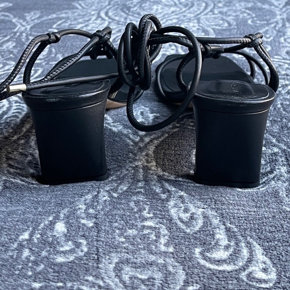 Anine Bing Strappy Graham Sandals in Black Size EU 37 - Picture 8 of 13